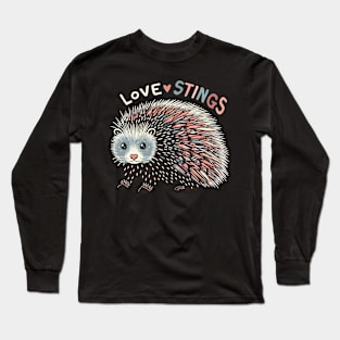 Love stings, Boho porcupine Long Sleeve T-Shirt